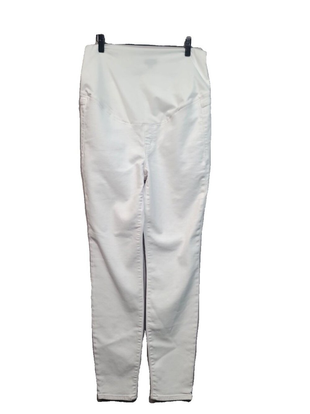 J.Crew Factory White Maternity Jean in Signature Stretch Size 28 NWT - Picture 1 of 7